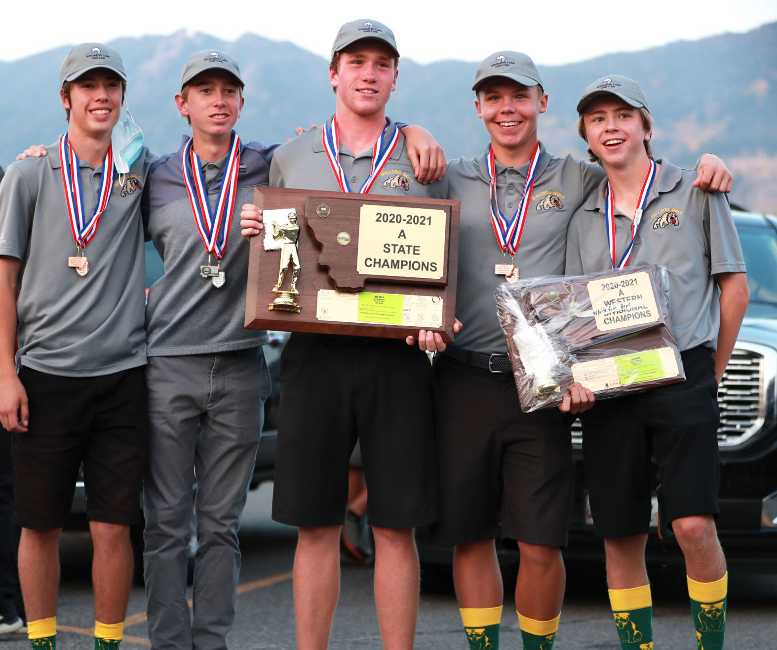 2020 Class A boys golf - Whitefish Bulldogs
